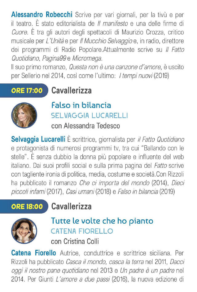 Vigevano 2019 Rassegna Letteraria